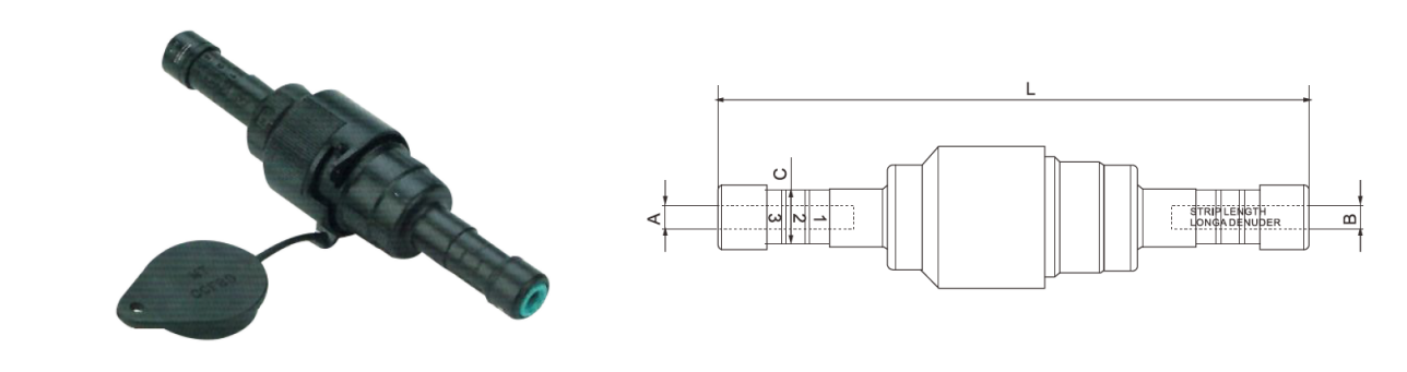 Elektryske Plastic Anchor isolearjende Dead End Electric Cable Clamps YJPAT Series