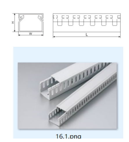 Wiring Duct (SLOTTED)