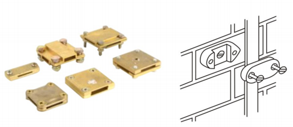 DC Cable ClampSquare Cable Clamp